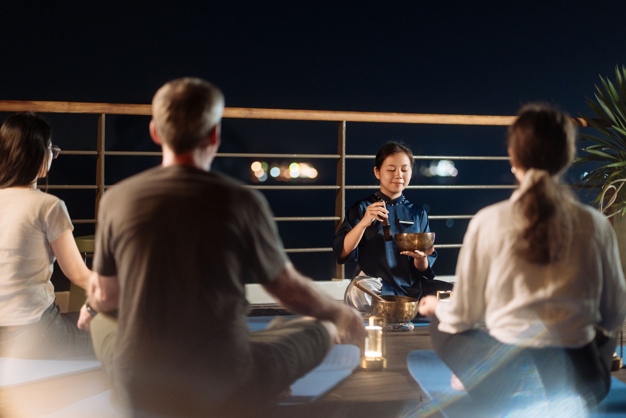 Sleep well meditation aboard Bhaya Soul, Halong Bay